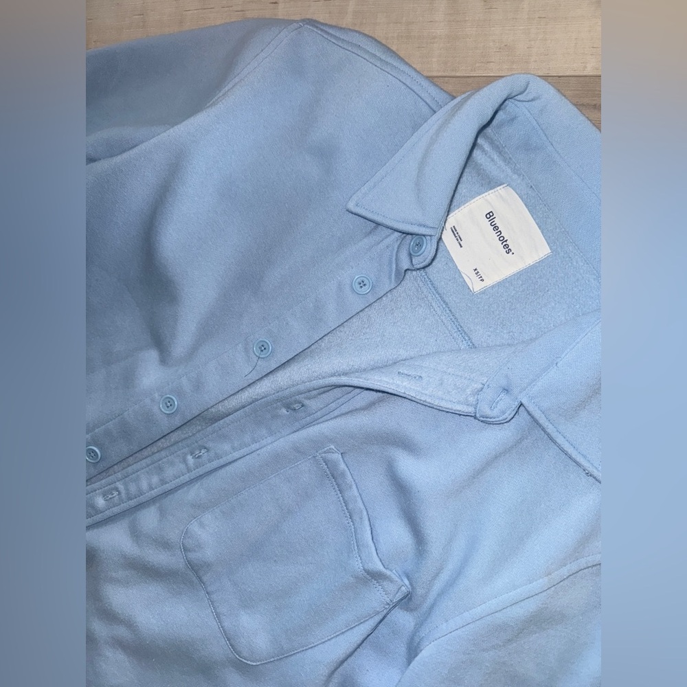 Light Blue Shirt / Jacket - Picture 3 of 3